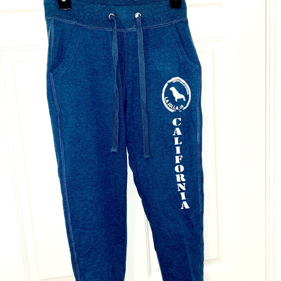 NEVER WORN blue California sweatpants - Picture 1 of 1